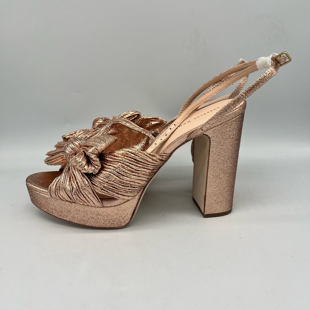 Loeffler Randall Natalia Dune Bow Platform Heels